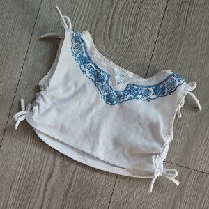 Build A Bear Western Cottage Girl Plush Bear Shirt